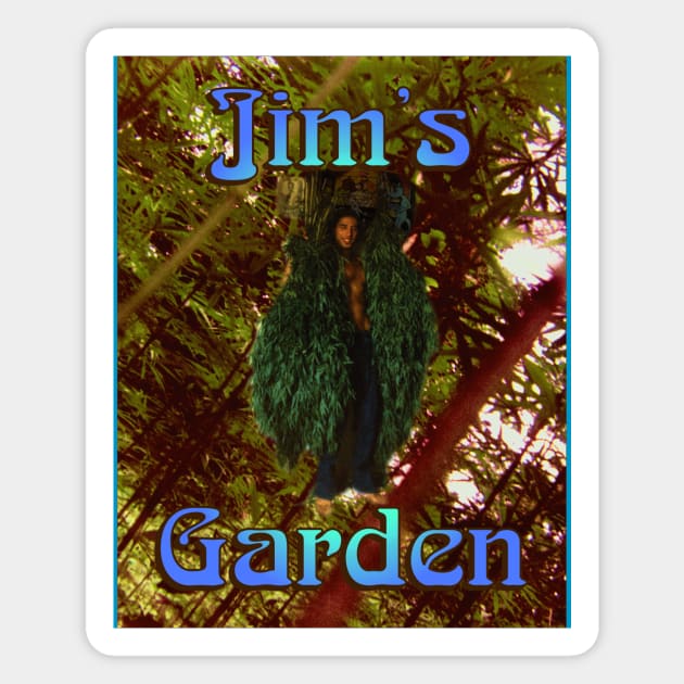 Jim's Garden Magnet by Norwood Designs